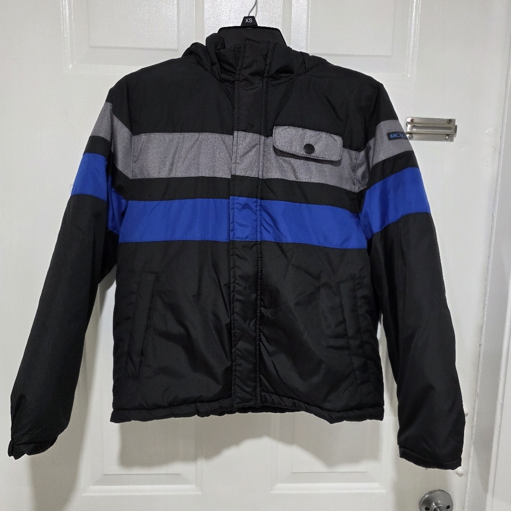 Artic Quest Zip Up Hooded Jacket Boys Size M(10-12)